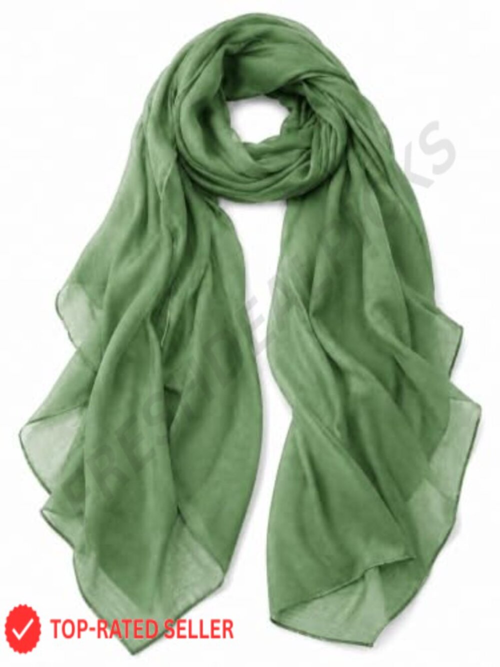 Lightweight Sheer Wrap Shawl Scarf 100% Polyester Women Fashion
